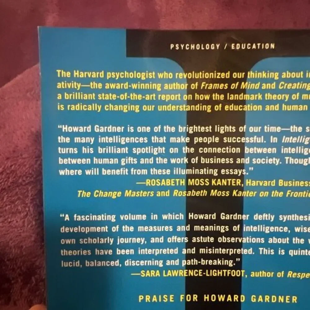 Intelligence Reframed: Multiple In- paperback, 0465026117, Howard E Gardner, new